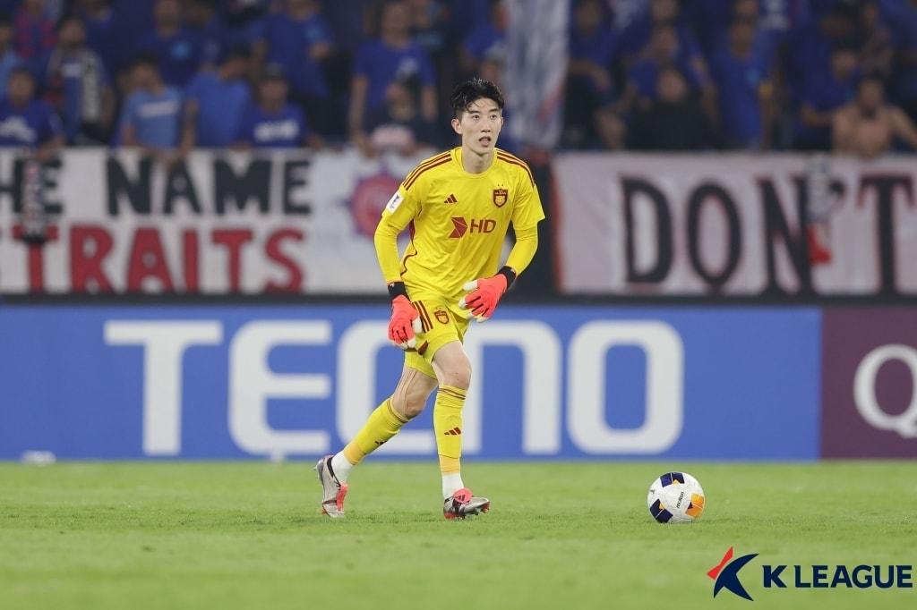 울산 HD의 조현우. &#40;한국프로축구연맹 제공&#41;