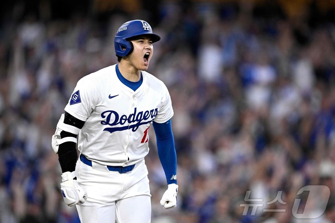 올해 MLB 내셔널리그 최고 선수로 우뚝 선 오타니. ⓒ AFP=뉴스1