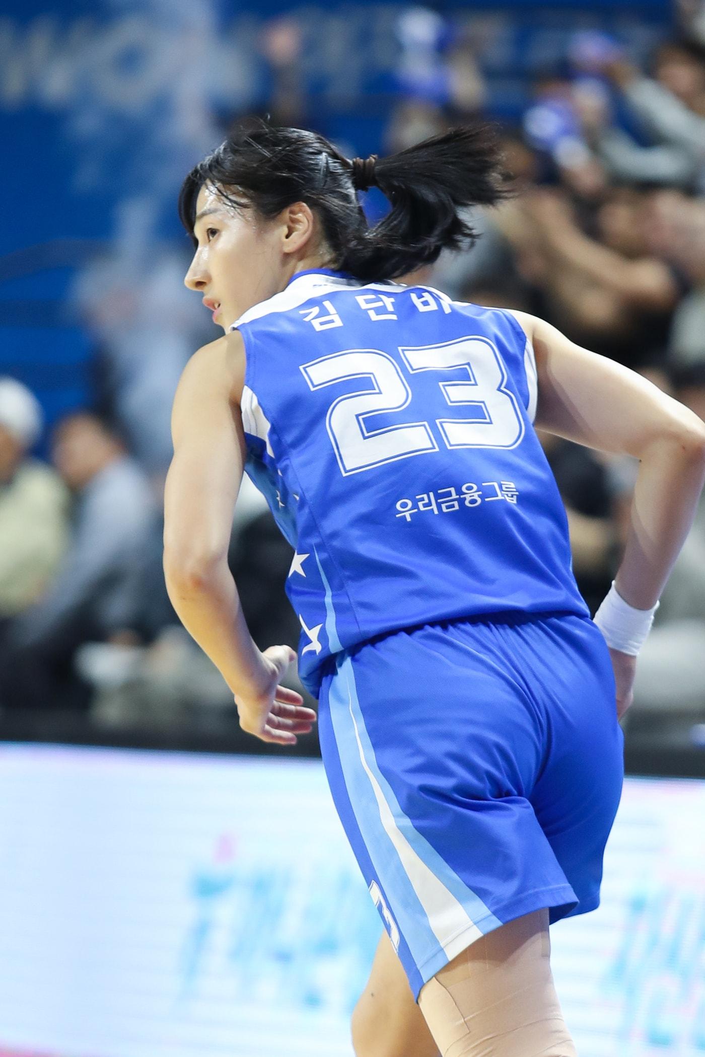 우리은행 김단비.&#40;WKBL 제공&#41;