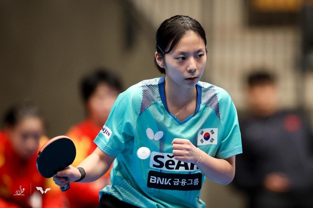  박가현-오준성, 세계청소년탁구선수권 혼복 결승 진출. &#40;ITTF 제공&#41;