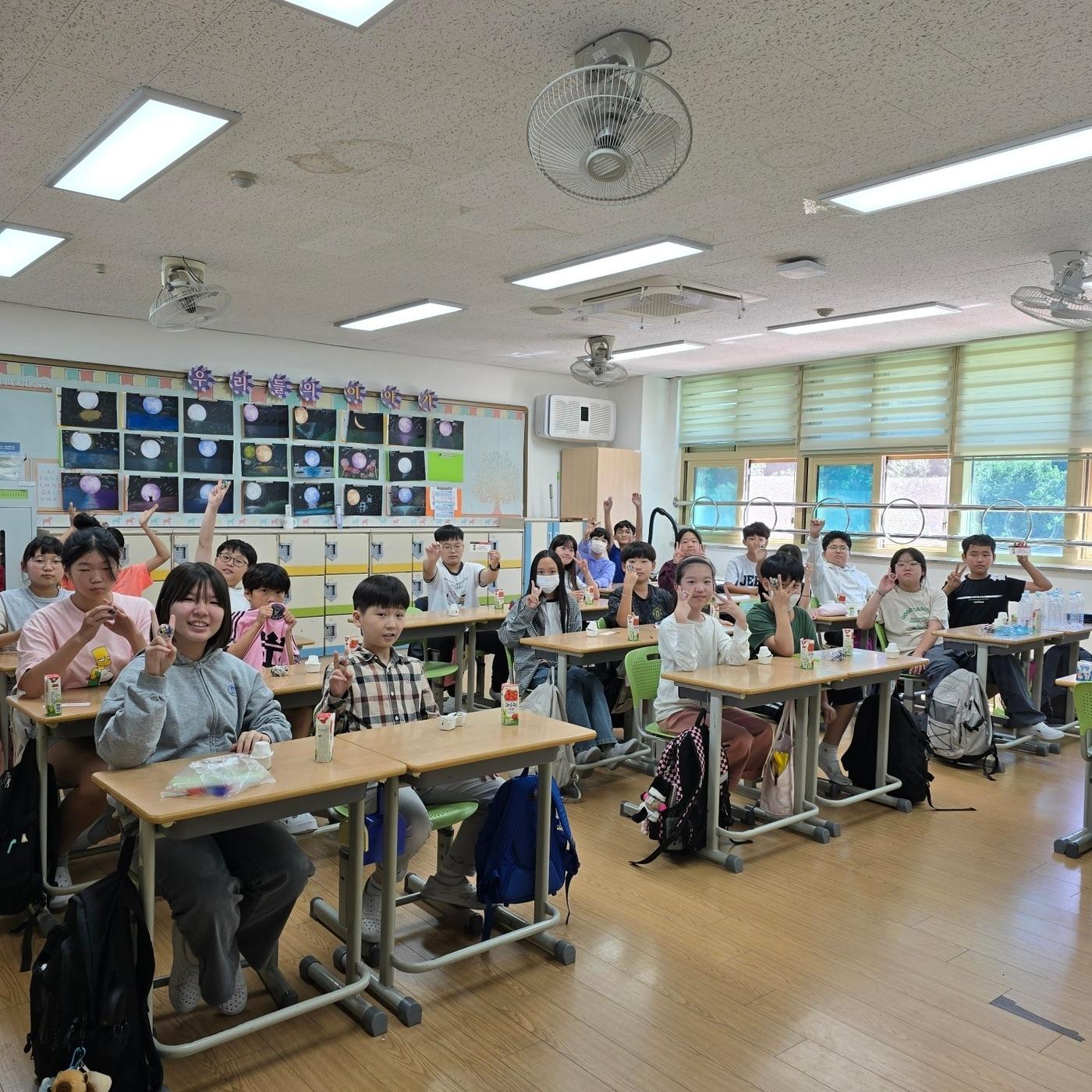 남양유업, 경기도 남양주 와부초등학교 &#39;찾아가는 친환경 교실&#39; 현장&#40;남양유업 제공&#41;