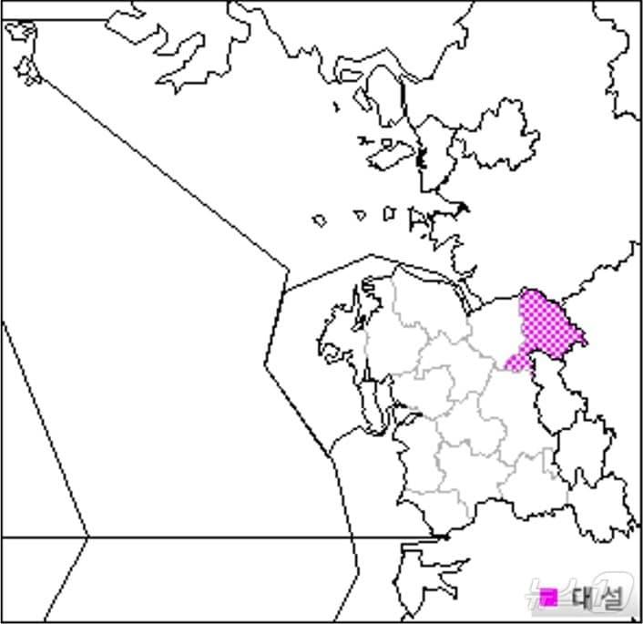 기상청 관측 자료. / 뉴스1