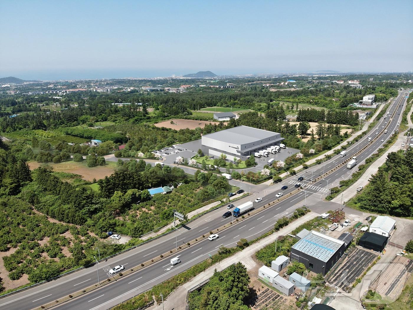  제주 스마트공동물류센터 부지&#40;제주도 제공&#41;/뉴스1