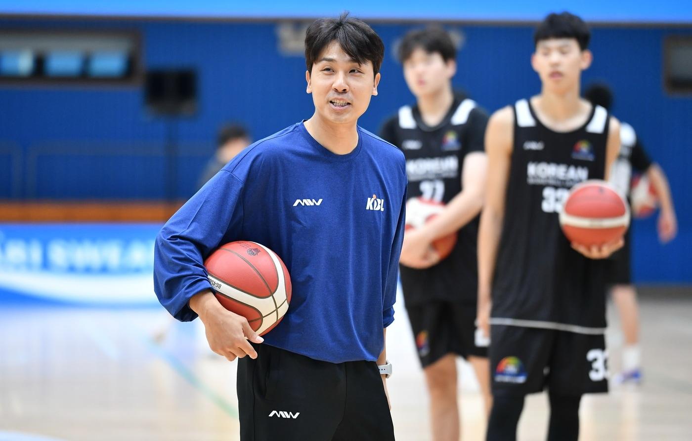 고양 소노 신임 사령탑 김태술.&#40;KBL 제공&#41;