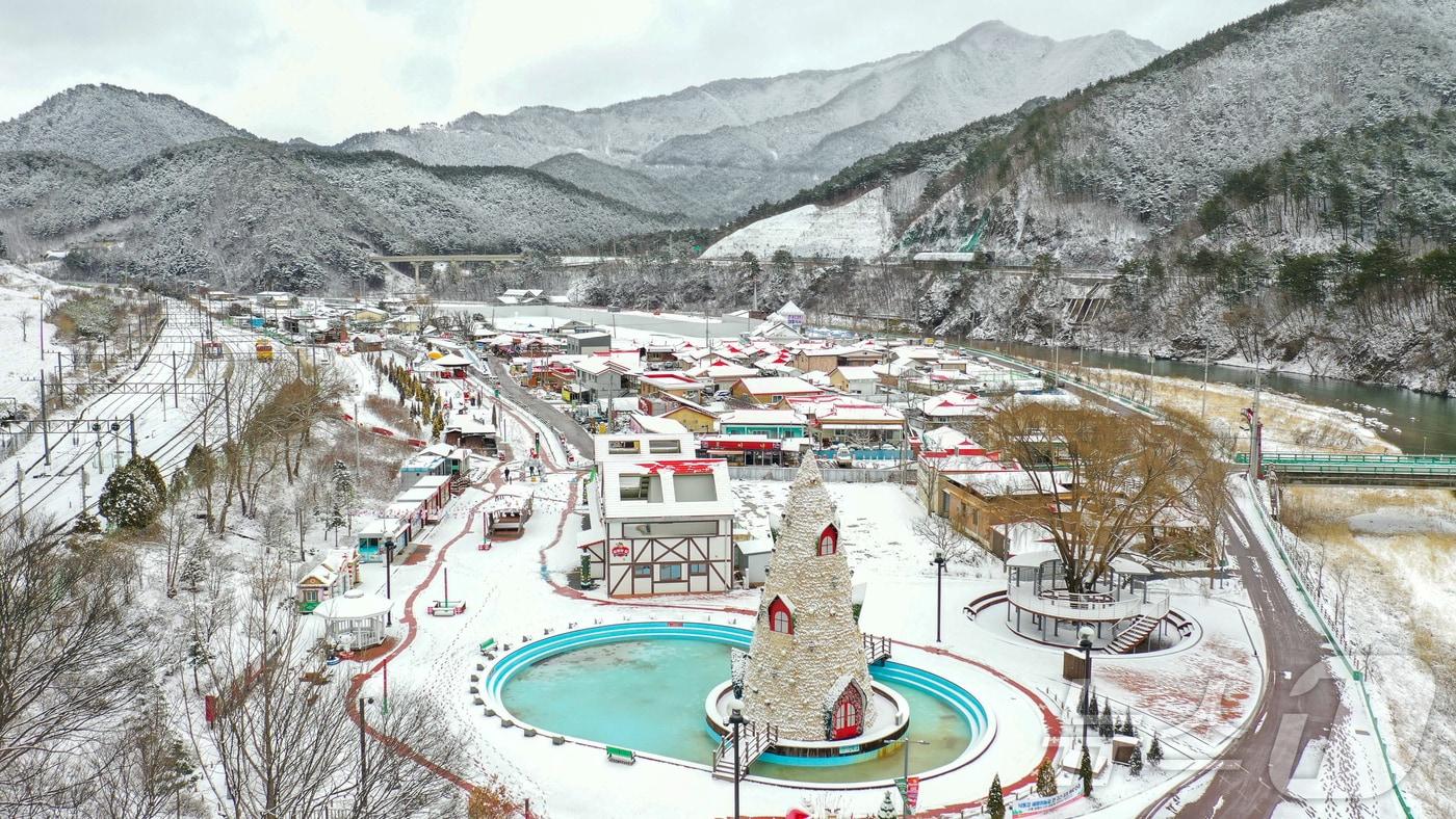 일년 내내 크리스마스인 분천 산타마을&#40;봉화군 제공&#41;