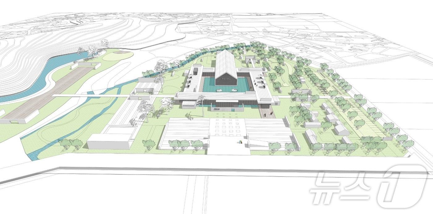 부안군, 백산성지 및 세계시민혁명의 전당 건축설계공모 당선작&#40;부안군 제공&#41;2024.11.6/뉴스1