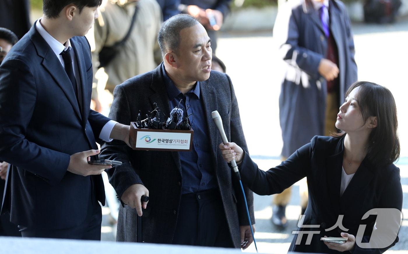 윤석열 대통령 부부 공천 개입 의혹의 핵심 인물인 명태균 씨.  ⓒ News1 윤일지 기자