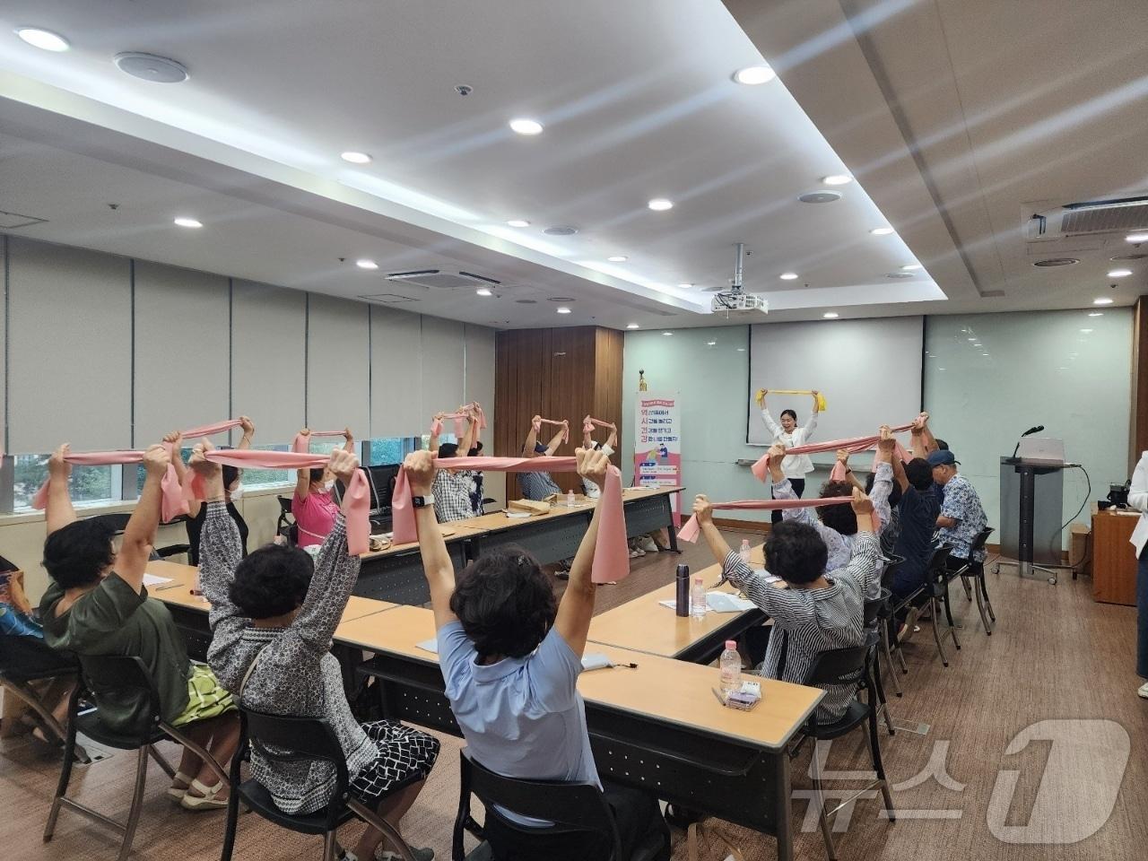 강남구 건강100세 프로그램.&#40;강남구청 제공&#41;