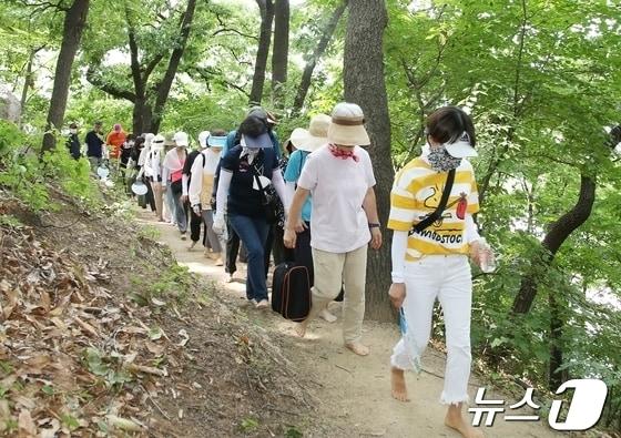  13일 충북 충주시는 연수동이 25개 읍면동 중 걷기 실천율이 가장 높았다고 밝혔다.&#40;자료사진&#41;/뉴스1