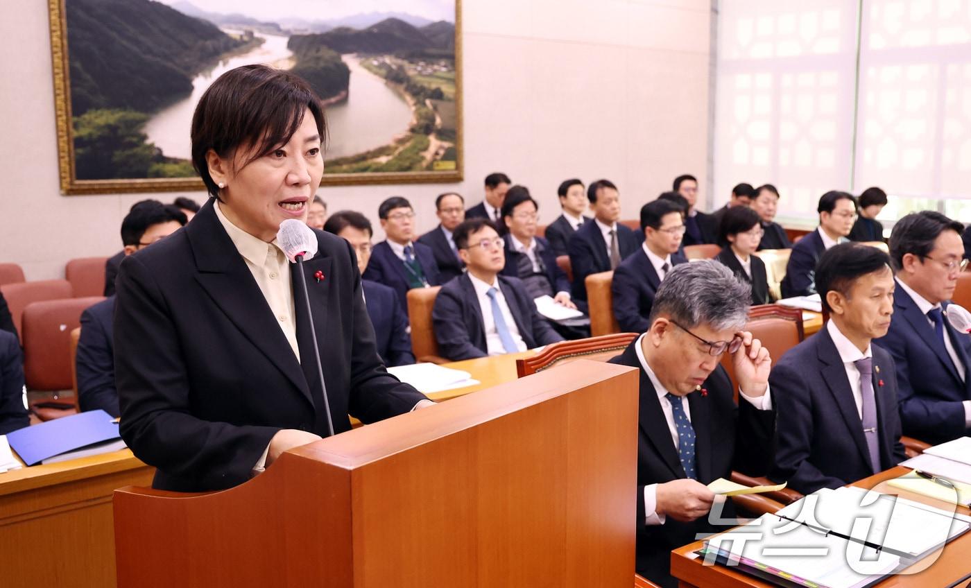 송미령 농림축산식품부 장관. ⓒ News1 구윤성 기자