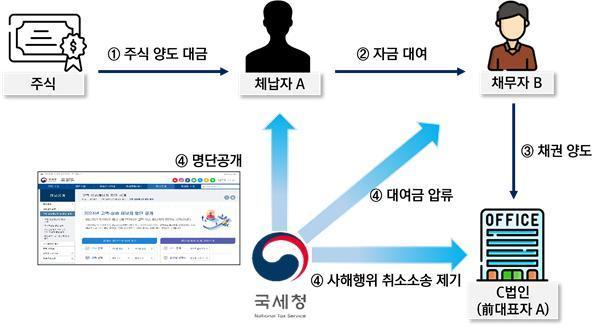 고액·상습체납 사례&#40;국세청 제공&#41;. 2024.12.17/뉴스1