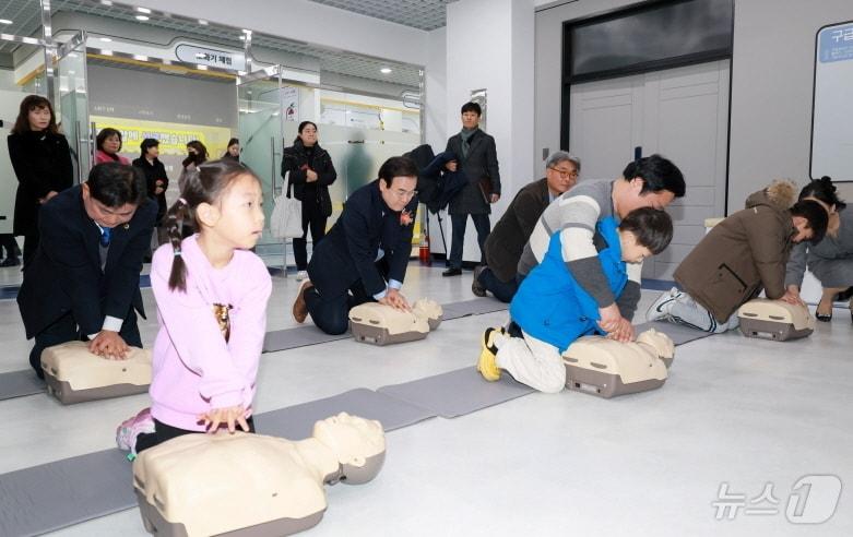 전주학생교육문화회관 안전체험교실이 23일 개관식을 갖고 본격적인 운영에 들어갔다.&#40;전북교육청 제공&#41;/뉴스1