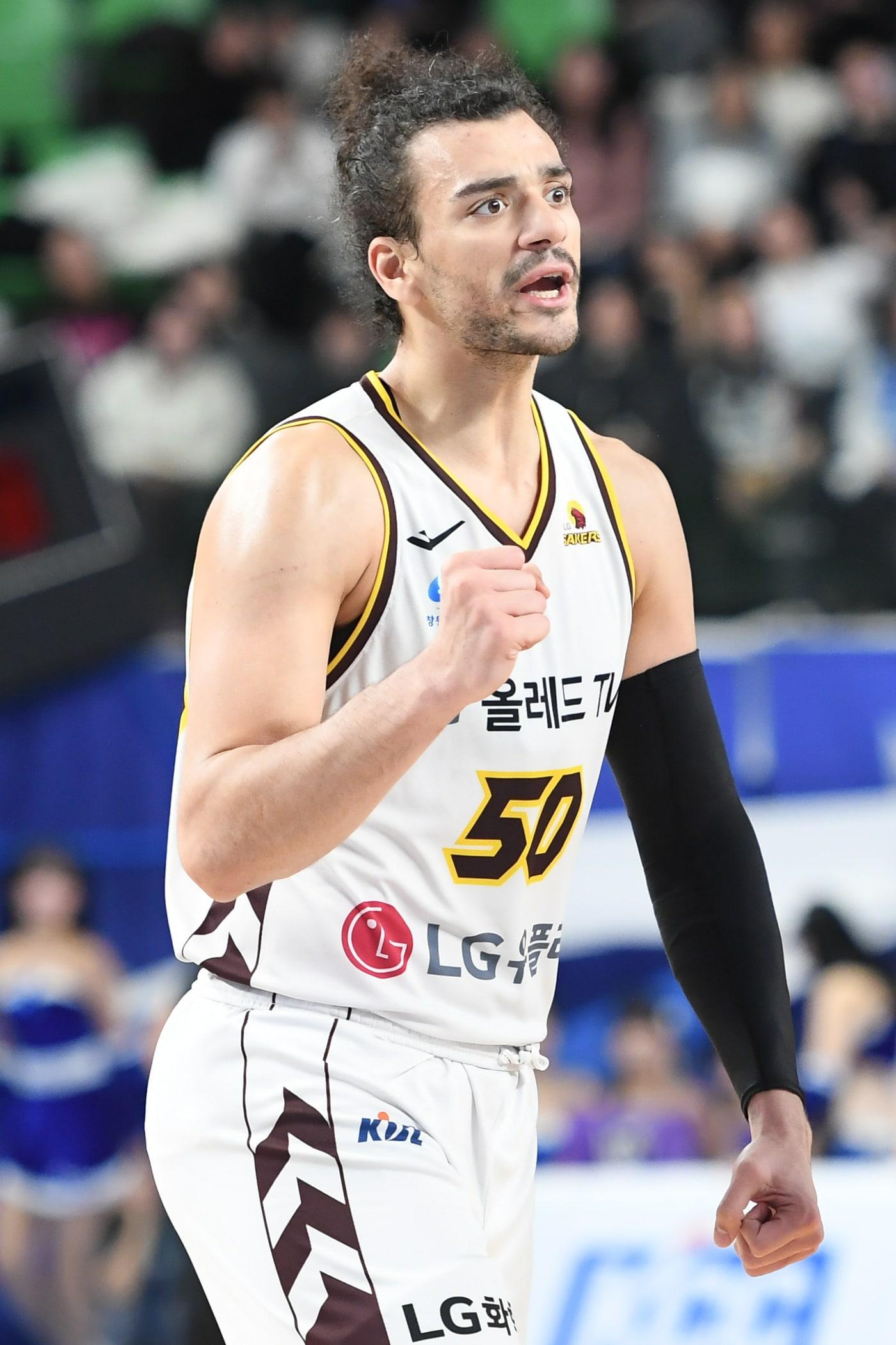 창원 LG 마레이.&#40;KBL 제공&#41;