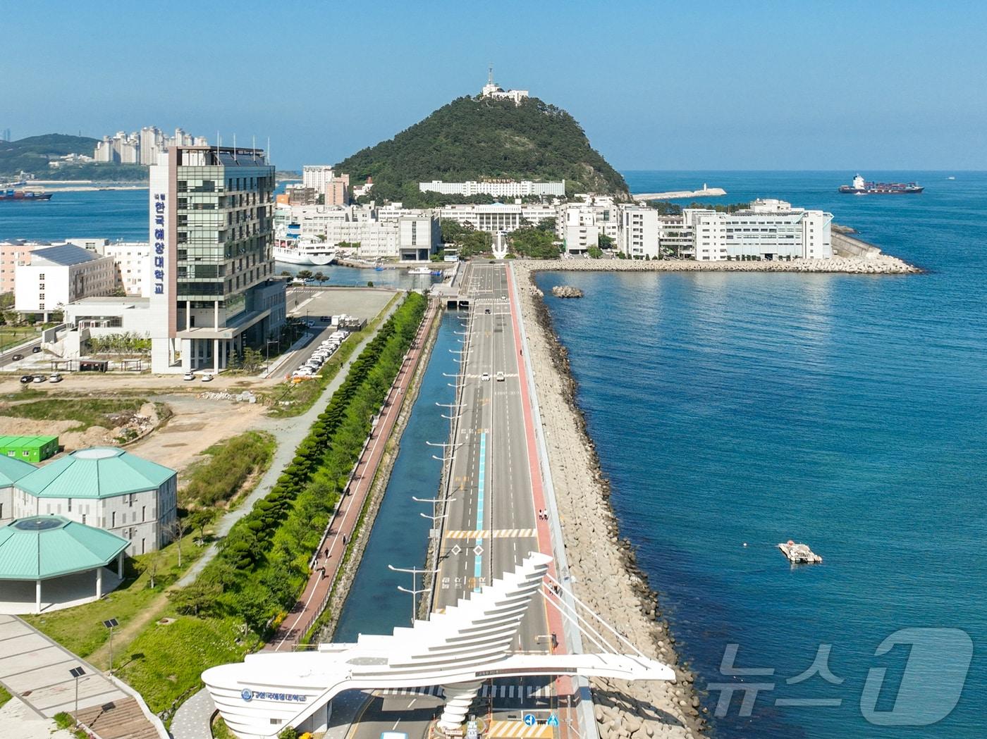 국립한국해양대 전경. &#40;국립한국해양대 제공&#41;