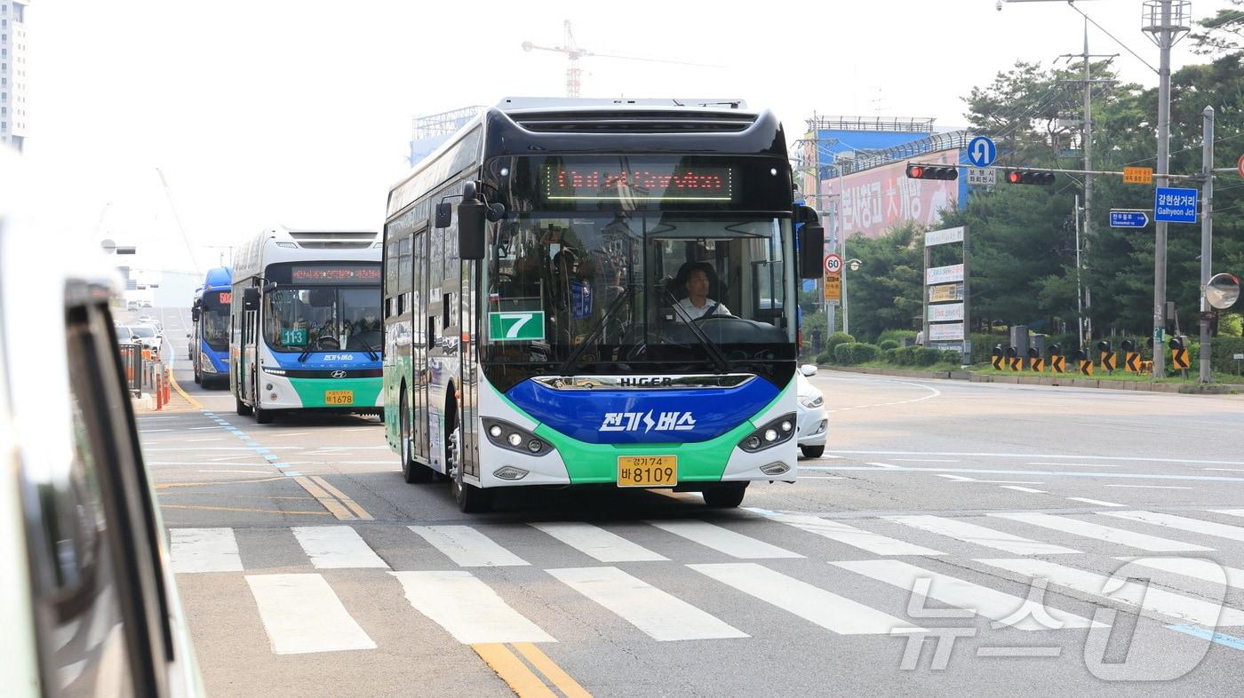 시내버스.&#40;과천시 제공&#41;