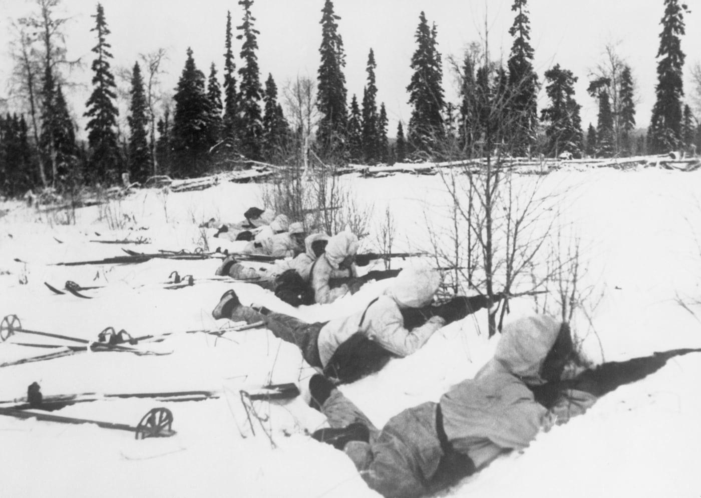 1938년 발발한 핀란드-소련 간 겨울전쟁. &#40;출처: Finnish official photographer, 사진&#40;1940&#41;, Public domain via Wikimedia Commons&#41;