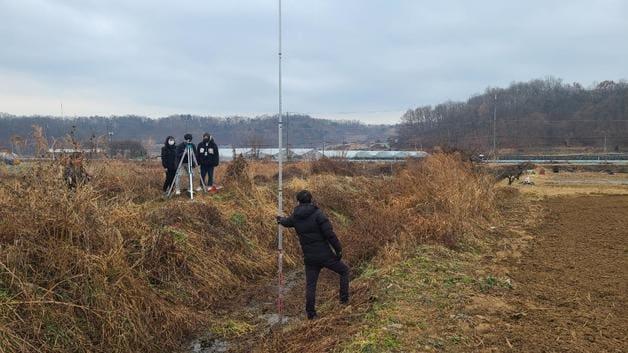 괴산군 기술지원단 합동설계.&#40;괴산군 제공&#41;/뉴스1