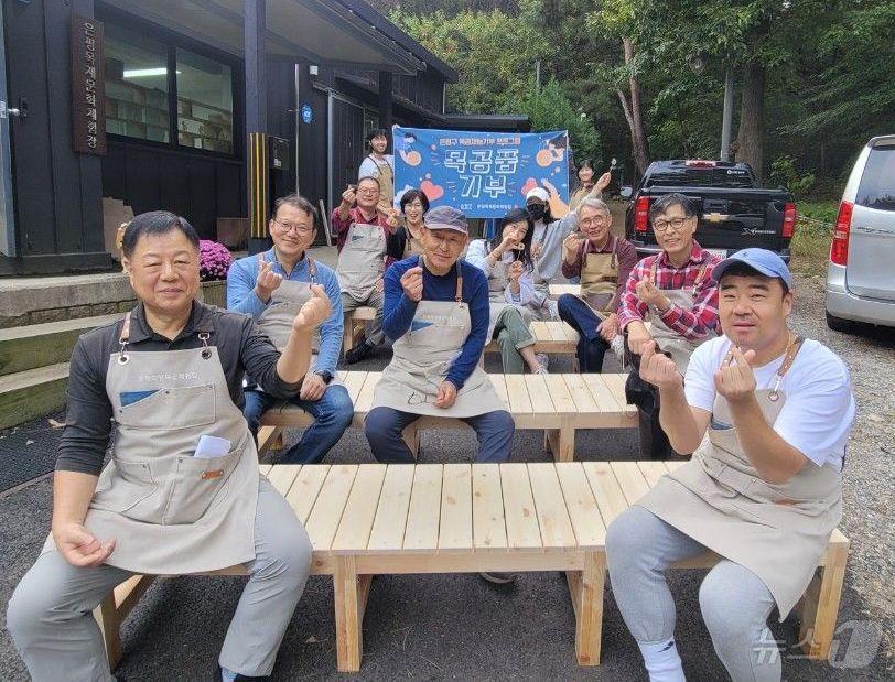 은평목재문화체험장 목공재능기부프로그램.&#40;은평구청 제공&#41;