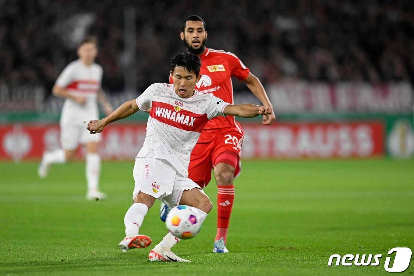 분데스리가 VFB 슈투트가르트 정우영. ⓒ AFP=뉴스1 