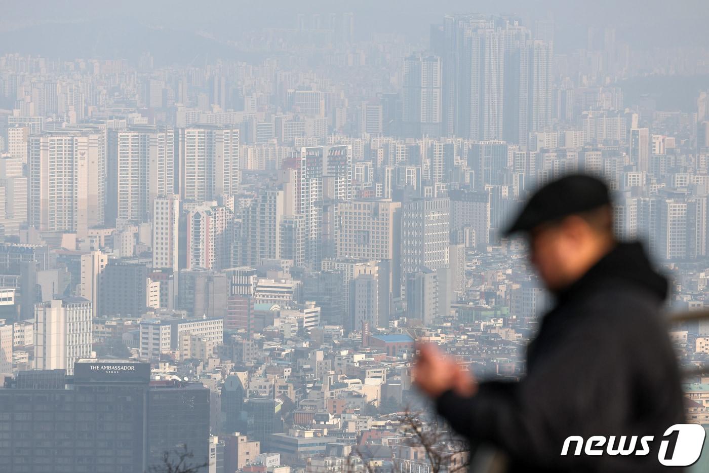 서울 시내 일대 아파트 단지 모습. &#40;뉴스1 DB&#41; ⓒ News1 민경석 기자