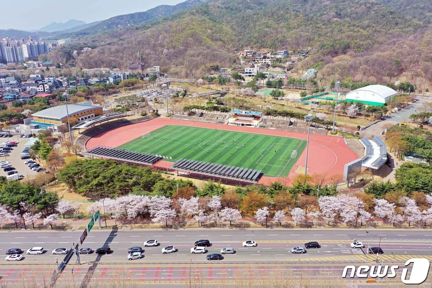 관문체육공원.&#40;과천시 제공&#41;