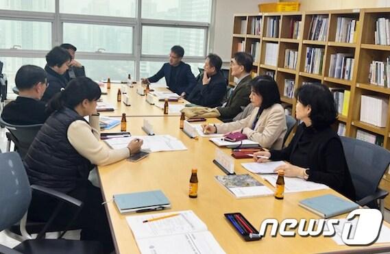 20일 광주시청에서 &#39;광주 민주역사 정책 자문 태스크포스 회의&#39;가 열리고 있다.&#40;광주시 제공&#41;2024.2.20/뉴스1 