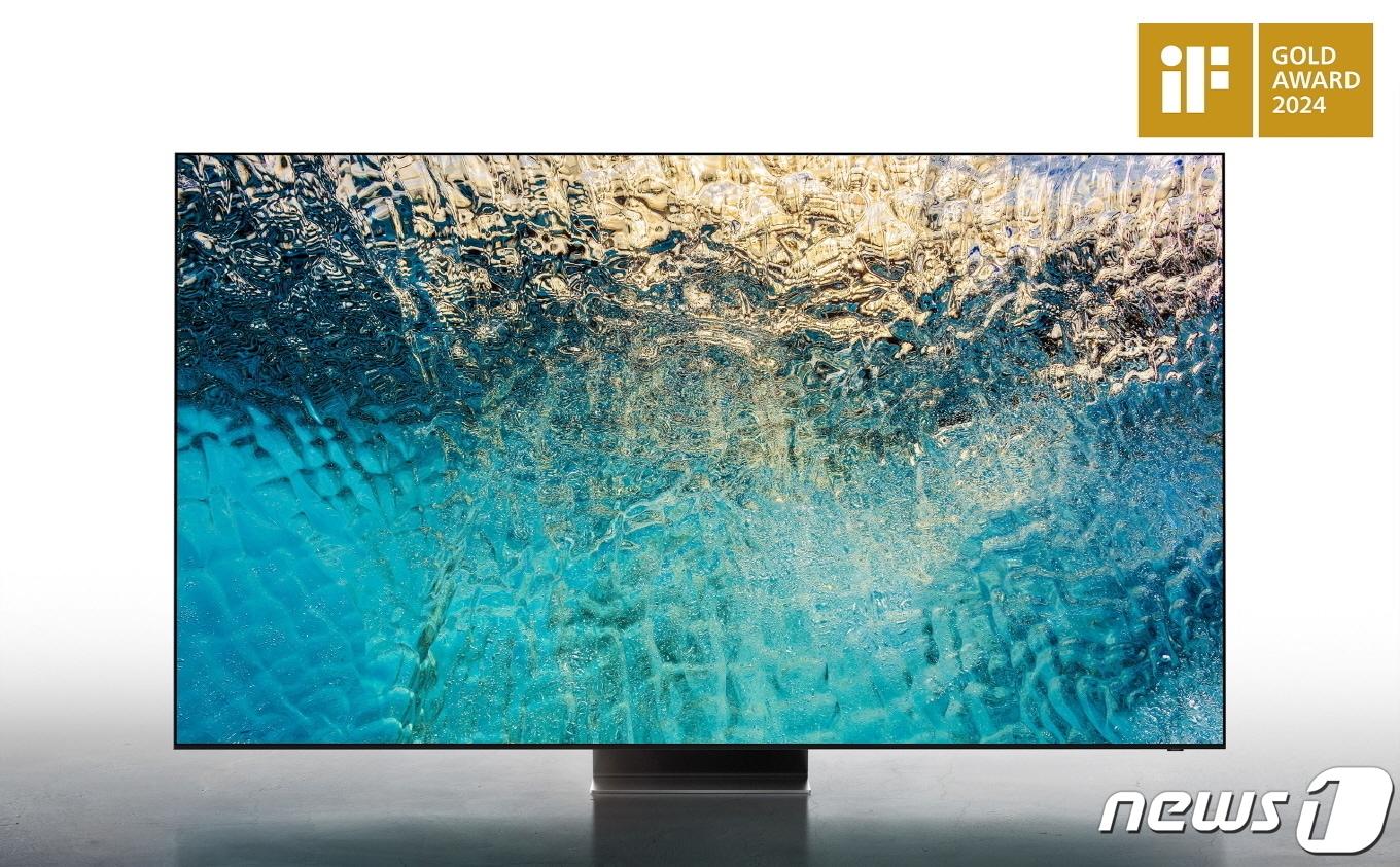 iF 디자인 어워드 2024에서 금상을 수상한 삼성전자의 OLED TV&#40;S95C&#41;.&#40;삼성전자 제공&#41;