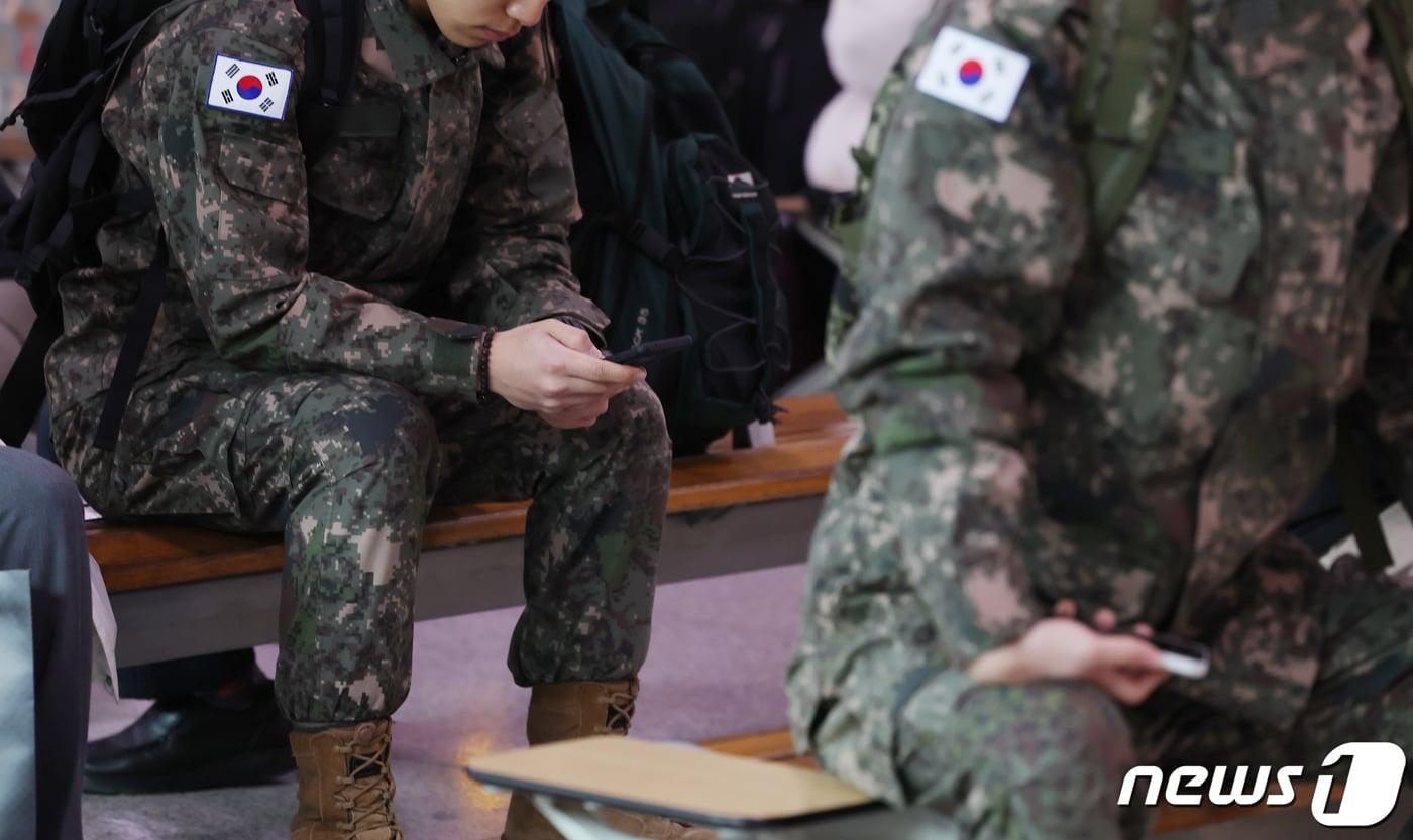 군인. 해당 기사 내용과는 직접적인 관련 없음. 2024.2.5/뉴스1 ⓒ News1 김민지 기자