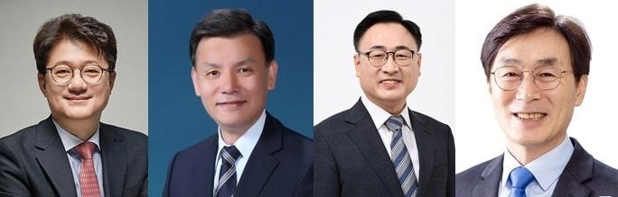 왼쪽부터 국민의힘 김진모, 더불어민주당 안창현·이광희·이장섭. /뉴스1