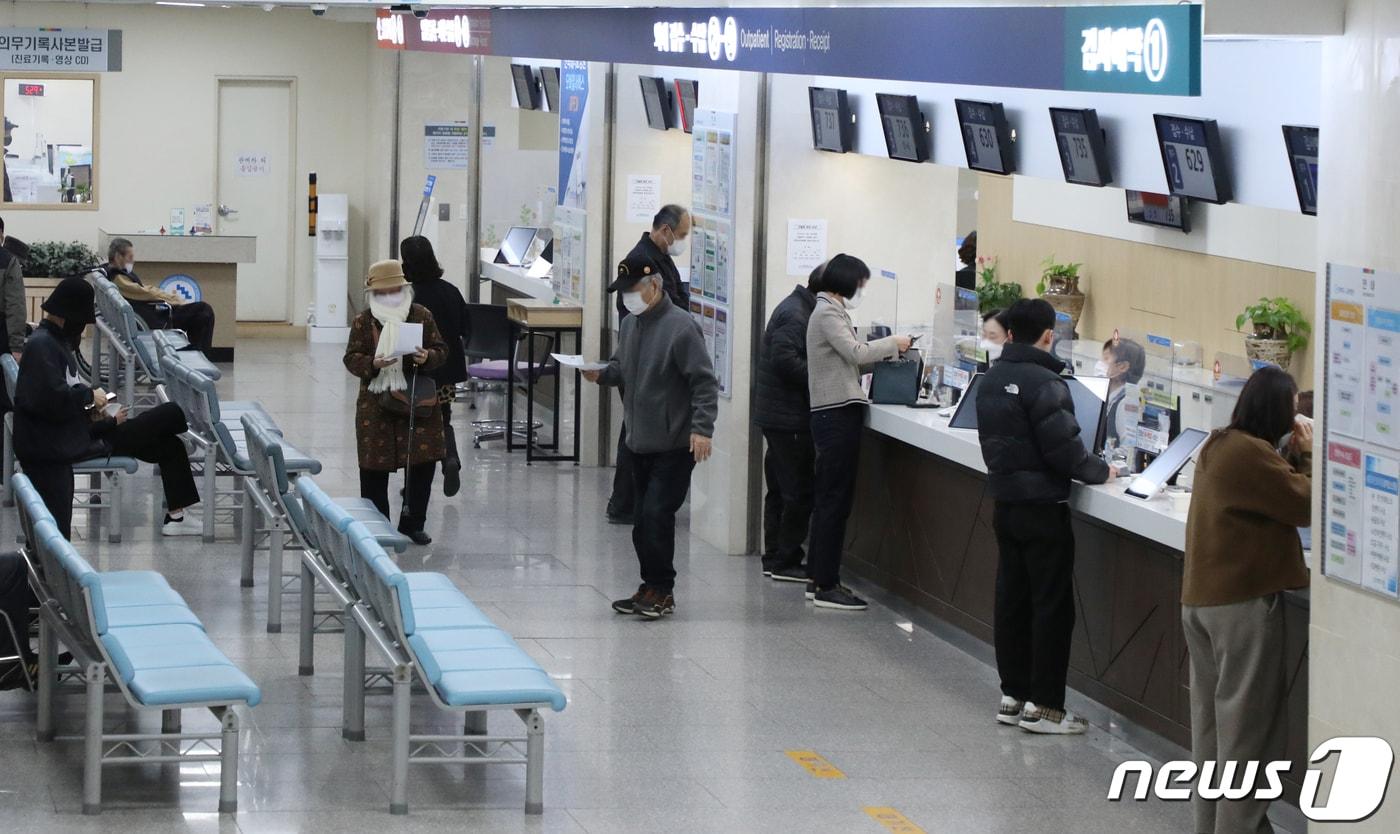 전북 전주시 전북대학교 병원이 다소 한산한 모습을 보이고 있다.  2024.3.11/뉴스1 ⓒ News1 유경석 기자