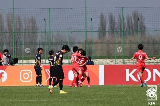 U20 여자 축구대표팀이 북한에 패해 아시안컵 결승 진출이 무산됐다 &#40;대한축구협회 제공&#41;