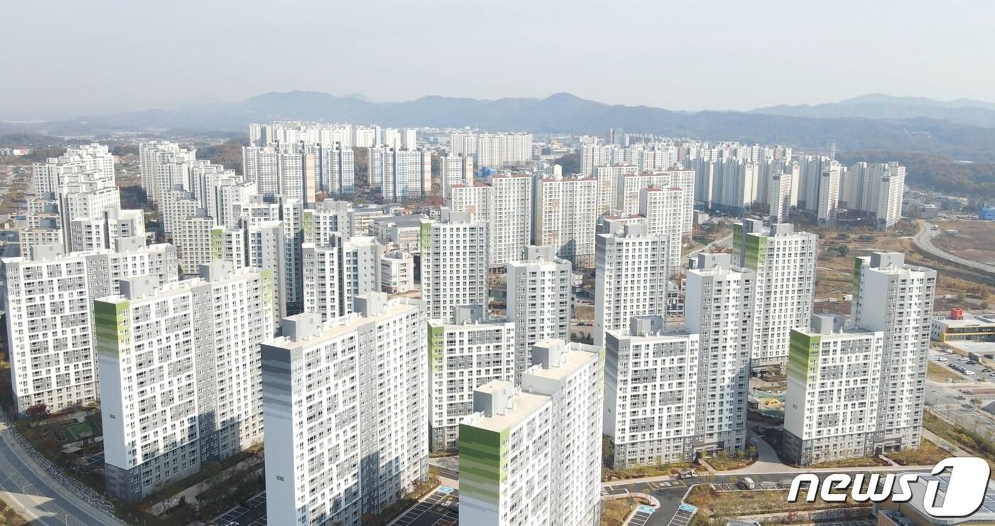 2일 충북 음성군이 기업 하기 좋은 도시 만들기에 속도를 내고 있다고 밝혔다. 사진은 충북혁신도시 전경.&#40;자료사진&#41;/뉴스1