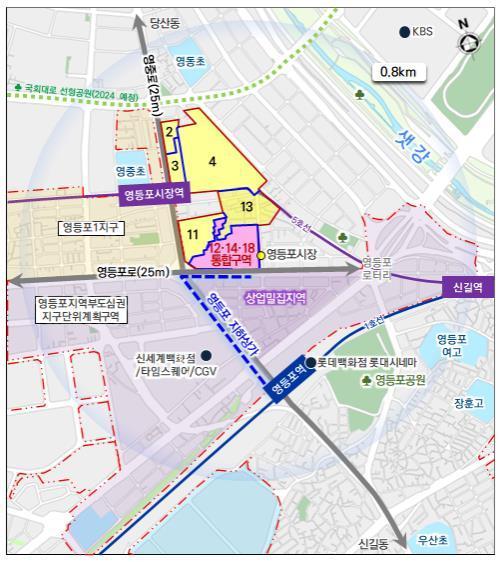 영등포 1-12구역 위치도&#40;서울시 제공&#41;