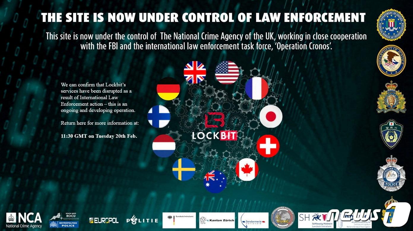 록빗의 범죄 인프라인 다크웹이 11개국 국제수사기관 합동 &#39;크로노스 작전&#39;에 의해 지난달 무력화됐다. ⓒ 로이터=뉴스1 ⓒ News1 윤주영 기자