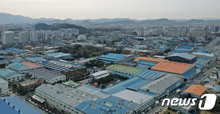 광주 광산구 소촌농공단지 전경. &#40;광주 광산구 제공&#41;/뉴스1