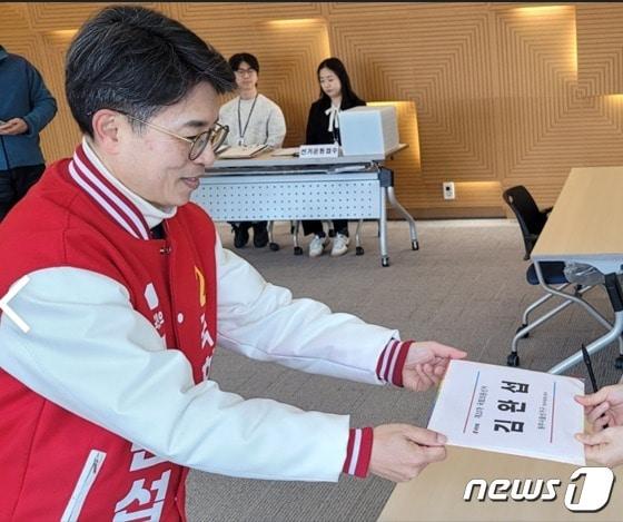 제22대 총선 강원 원주 을 선거구에 도전한 국민의힘의 김완섭 전 기획재정부 제2차관. &#40;뉴스1 DB&#41;