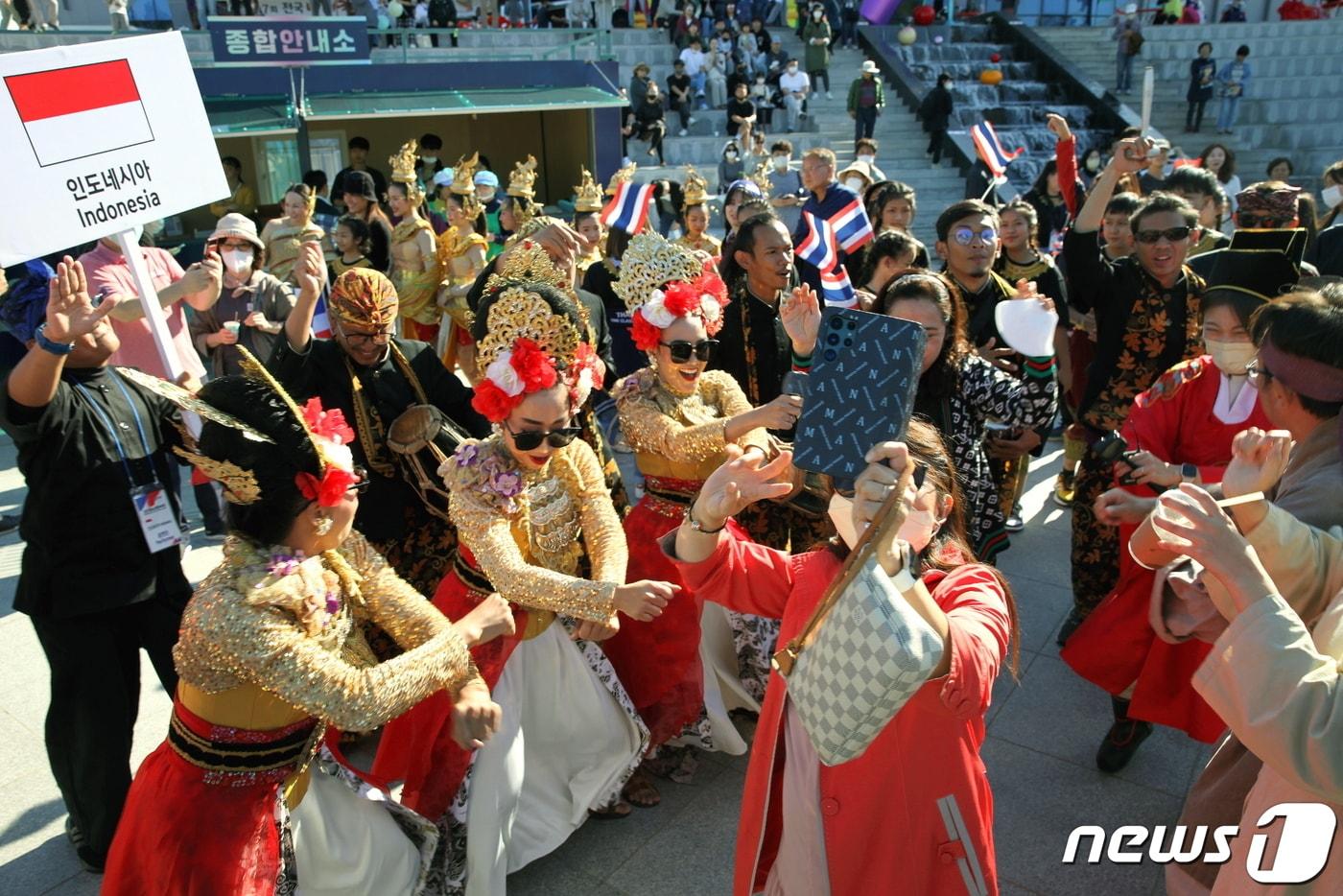 지난해 난계국악축제 모습&#40;영동군 제공&#41; /뉴스1 