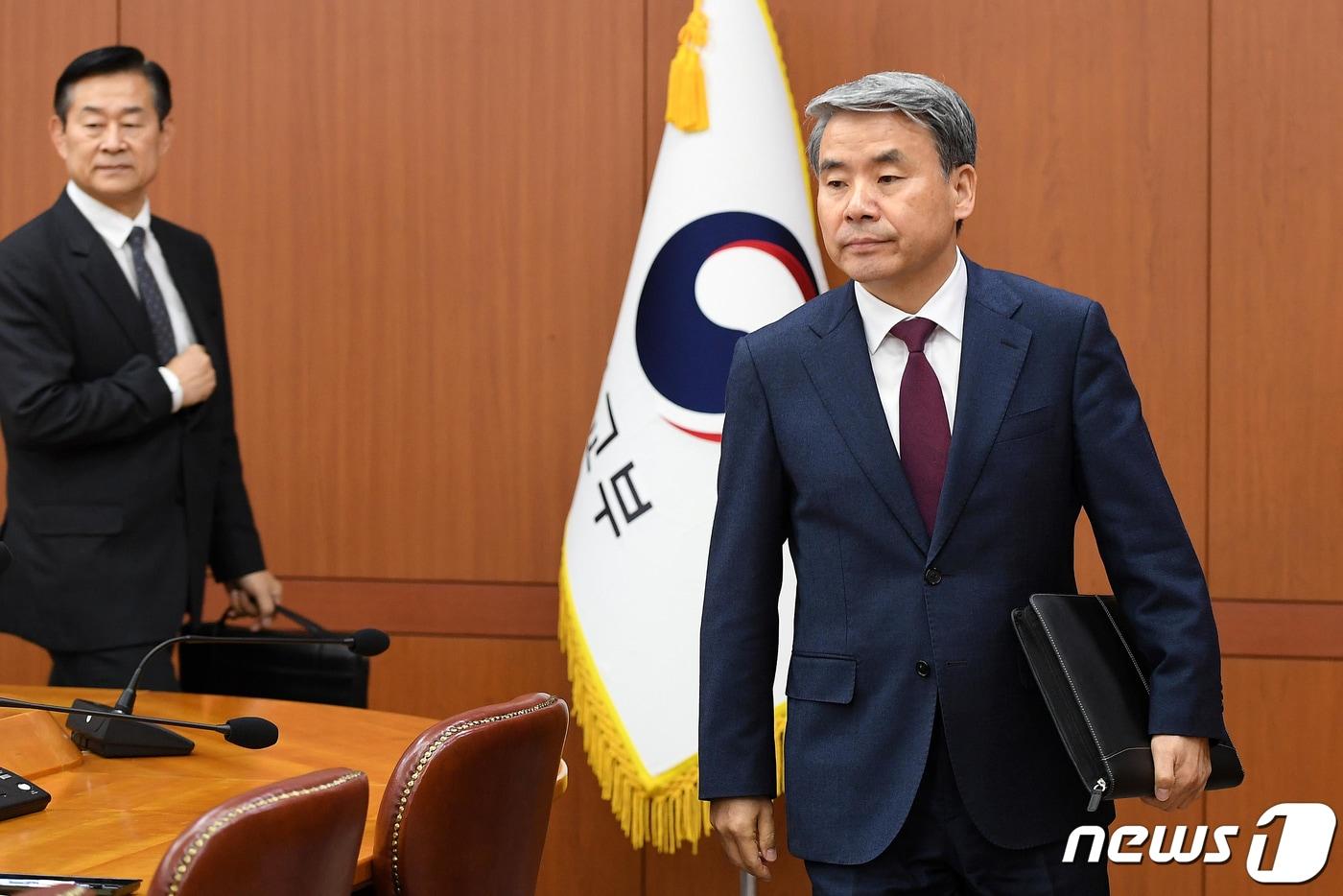 29일 사의를 표명한 이종섭 주호주대사. &#40;공동취재&#41; 2024.3.28/뉴스1 ⓒ News1 허경 기자