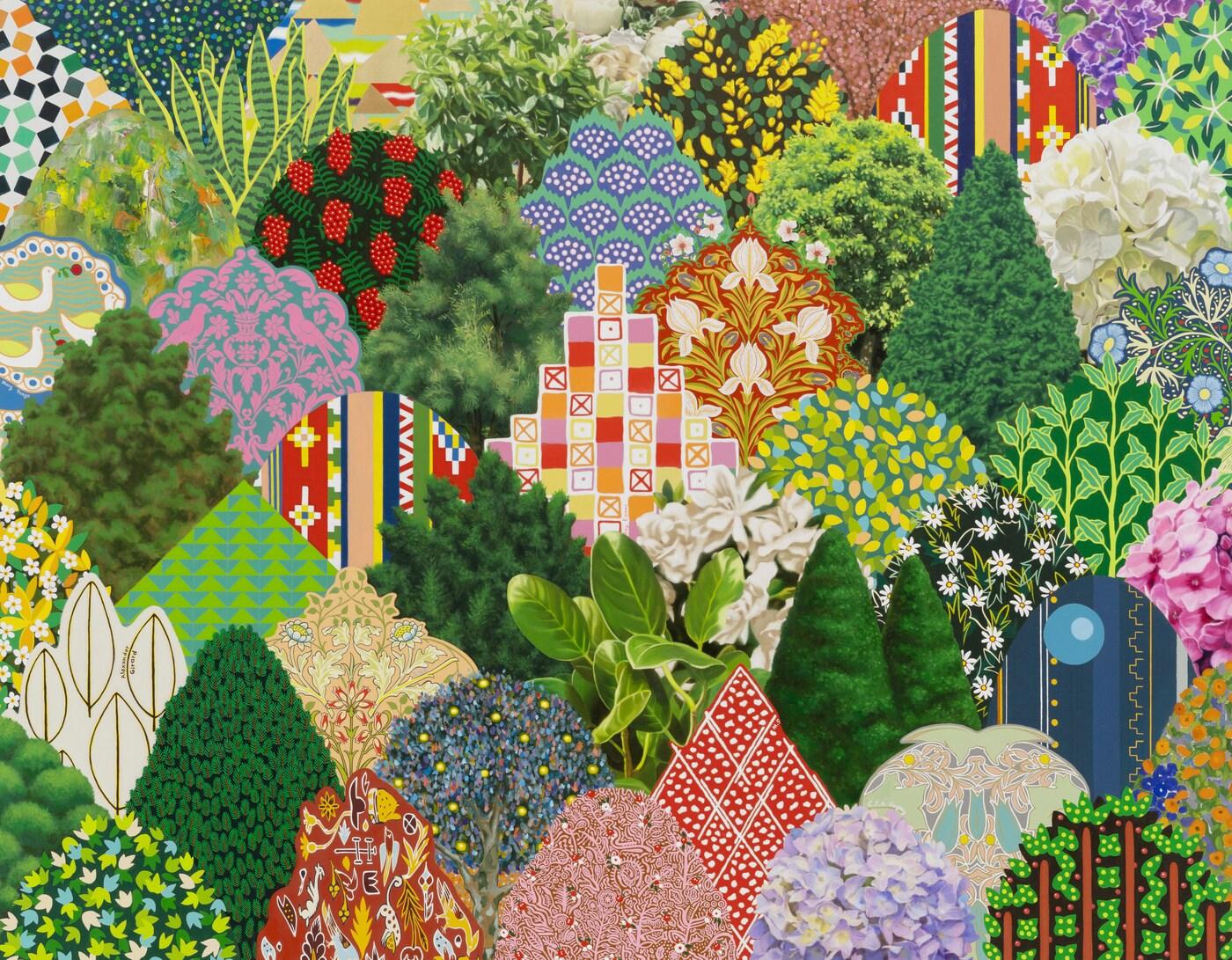 김성국, The Trees 49, 91&times;116.8cm, oil on canvas, 2024. 이화익갤러리 제공.