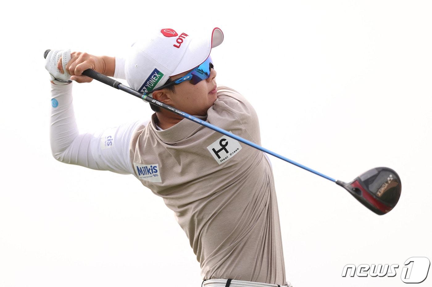 미국여자프로골프&#40;LPGA&#41; 투어의 김효주. ⓒ AFP=뉴스1