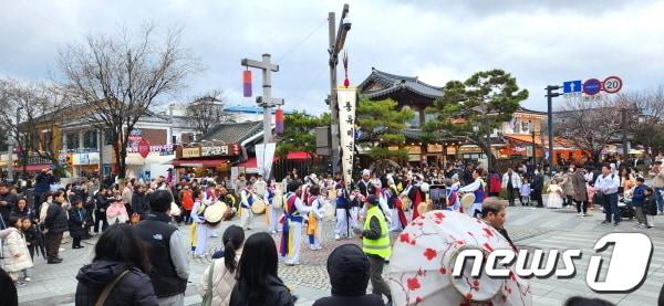 전북 전주한옥마을 전경&#40;전주시 제공&#41;/뉴스1