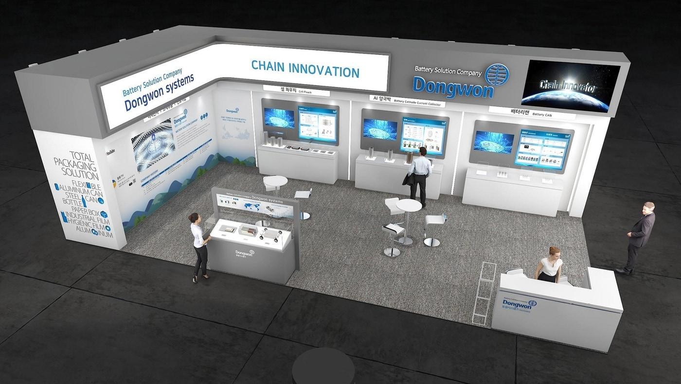 동원시스템즈 ‘인터배터리 2024’ 부스 조감도&#40;동원시스템즈 제공&#41;