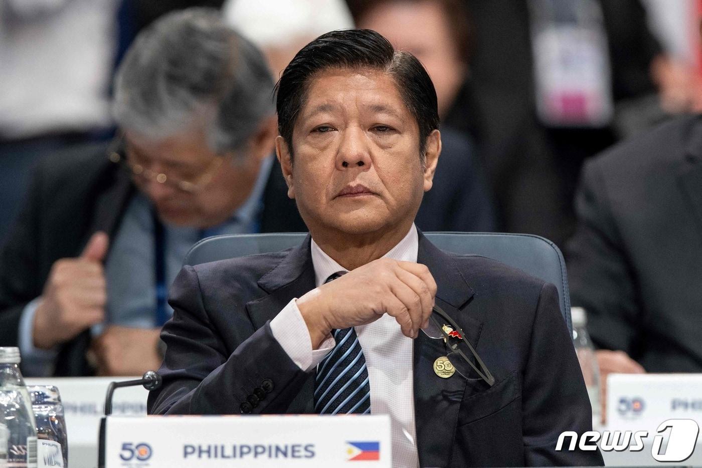 페르디난드 마르코스 주니어 필리핀 대통령이 6일 &#40;현지시간&#41; 멜버른에서 열린 아세안-호주 특별 정상회의에 참석을 하고 있다. 2024. 3. 6 ⓒ AFP=뉴스1 ⓒ News1 우동명 기자