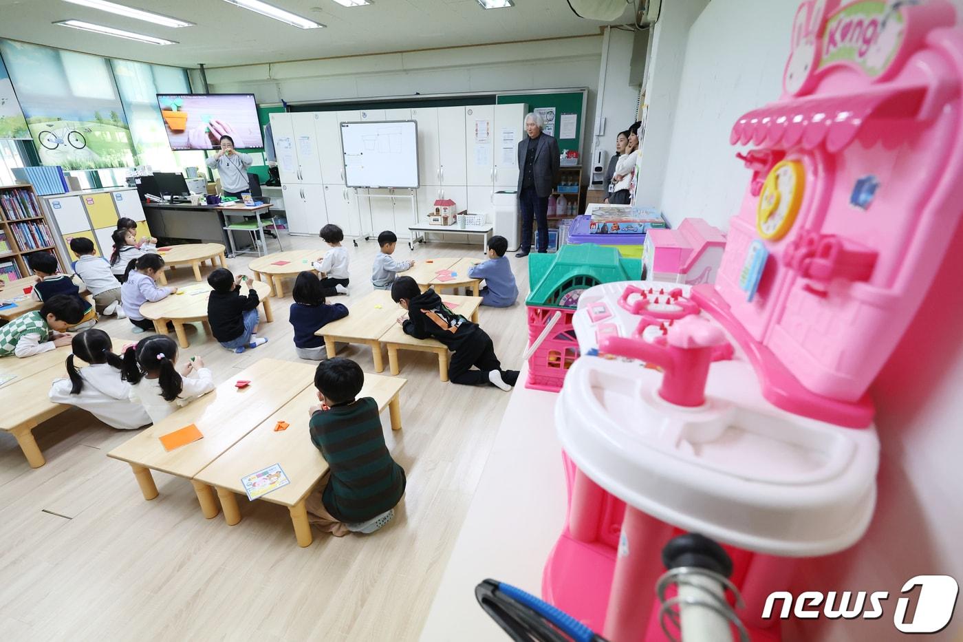 서울 은평구의 한 초등학교에서 늘봄교실이 운영되고 있다./뉴스1 ⓒ News1 민경석 기자