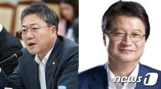 제22대 총선 강원 원주시 갑 선거구의 국민의힘 박정하 후보와 더불어민주당 원창묵 후보. &#40;뉴스1 DB&#41;