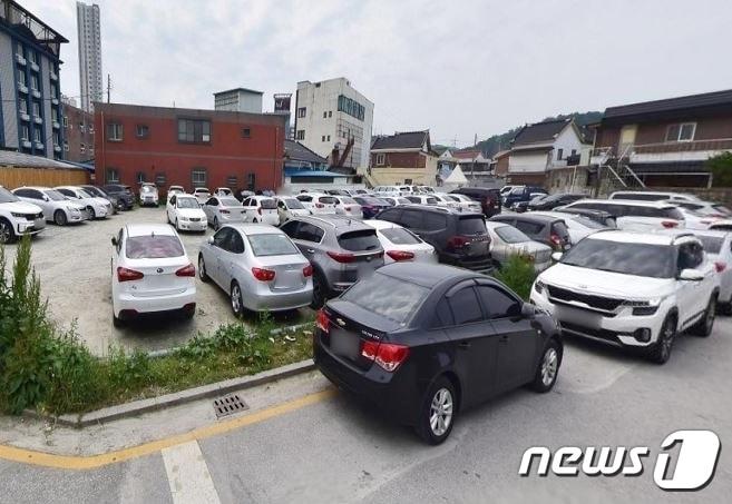  정읍시가 주민들의 주차난 해소를 위해 주택·상가 밀집지역에 공영주차장을 조성한다.&#40;정읍시 제공&#41;2024.4.15/뉴스1