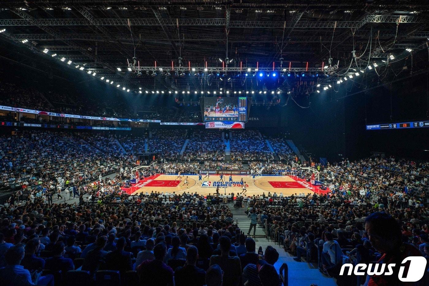 2023-24시즌 NBA는 역대 최다 관중 2253만6341명을 기록했다. ⓒ AFP=뉴스1