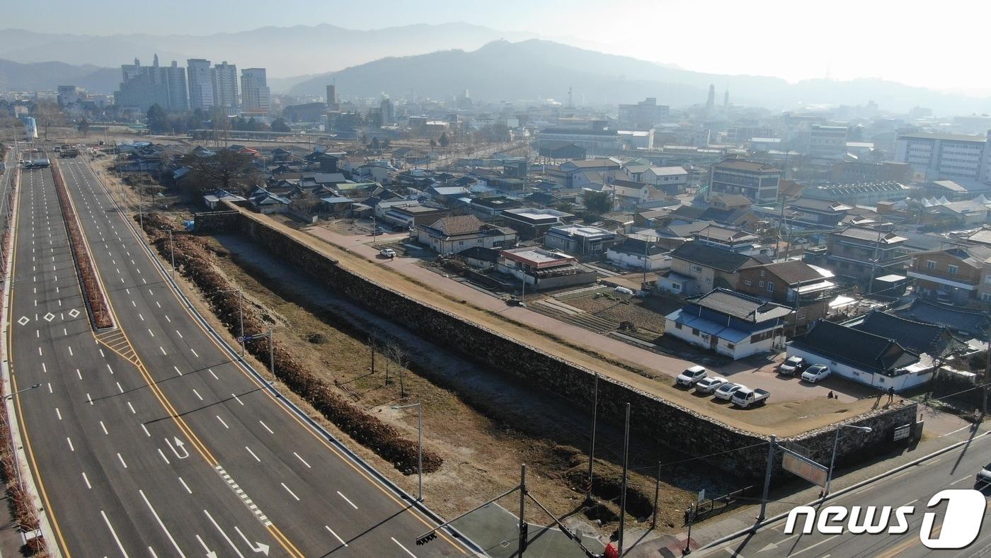 전북자치도 남원시 소재 ‘남원 읍성’ 전경.&#40;남원시 제공&#41;/뉴스1