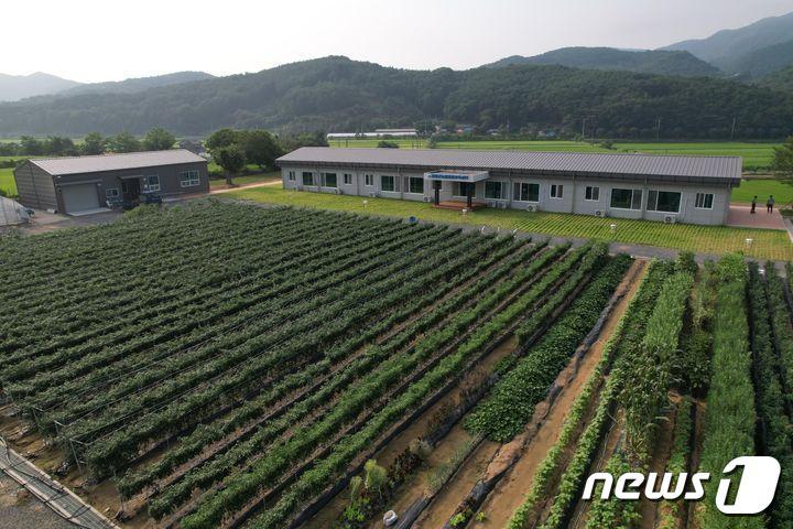 청양군 농업창업보육센터 모습. &#40;청양군 제공&#41; / 뉴스1