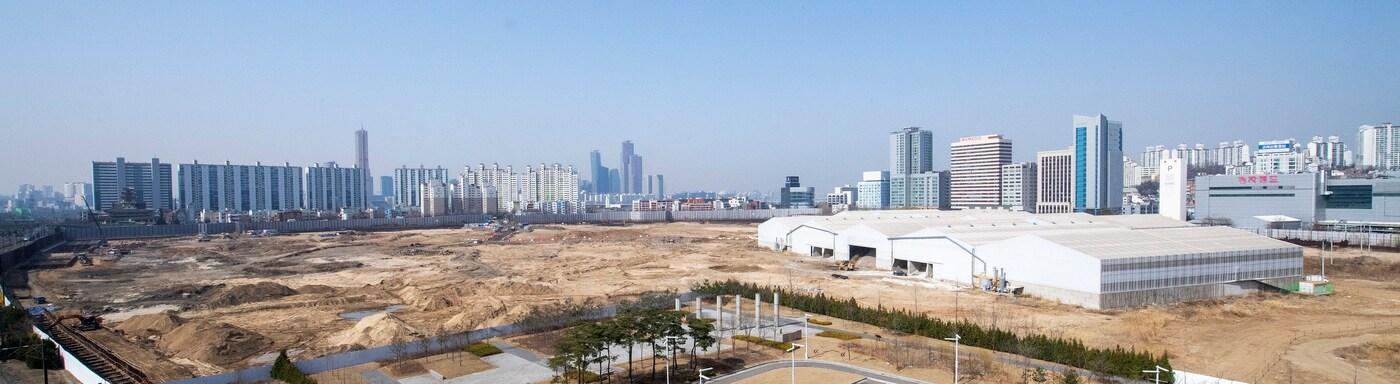 용산국제업무지구 조성 부지 및 주변부 전경&#40;용산구 제공&#41;